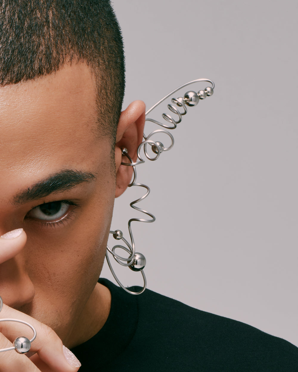 UCHU ORIGIN  ear cuff - 003
