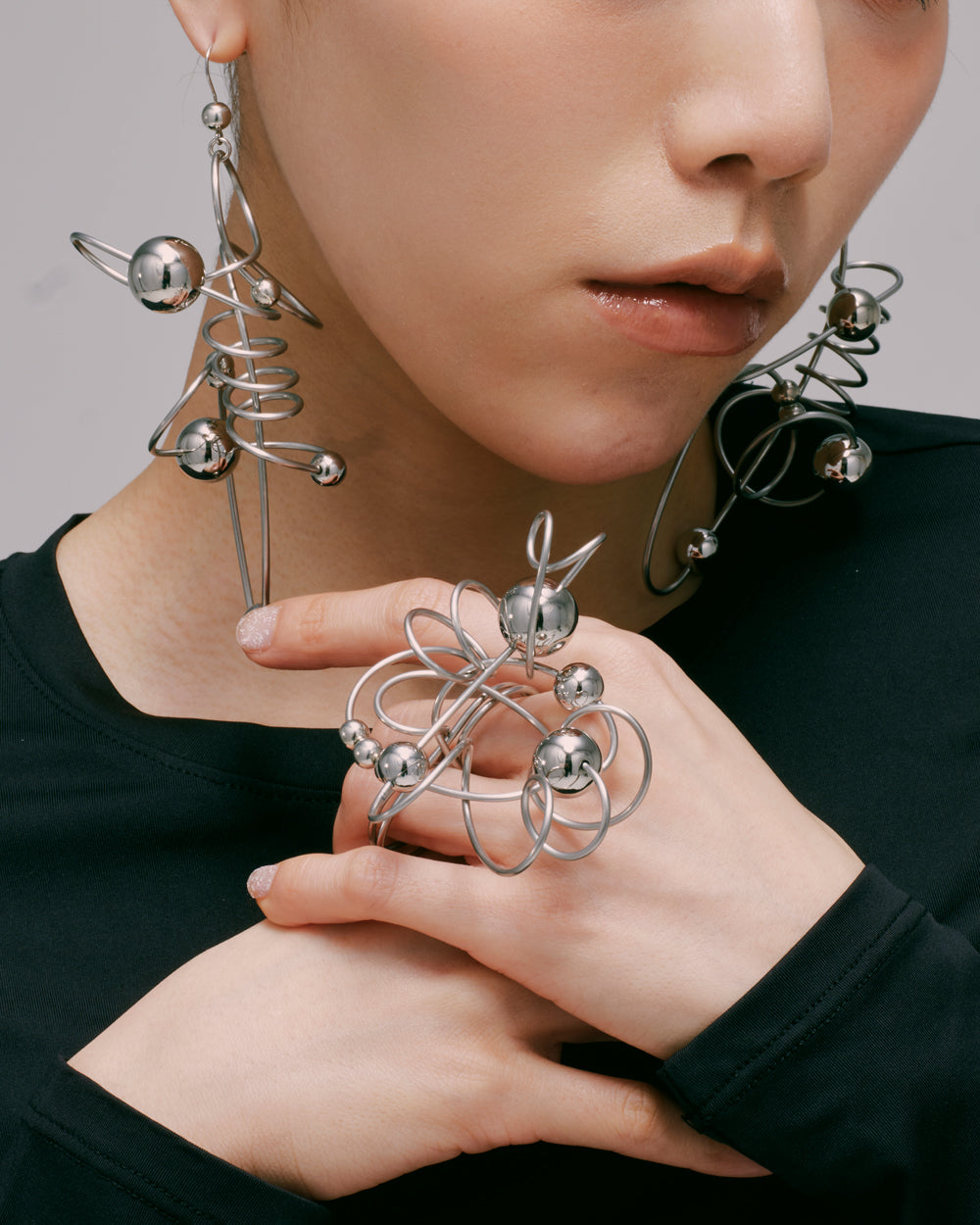 UCHU ORIGIN pierced / clip-on - 002