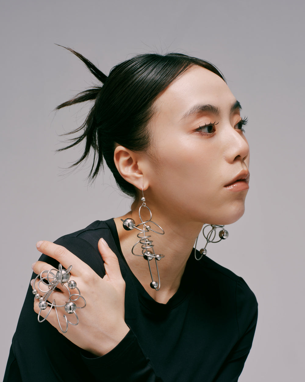 UCHU ORIGIN pierced / clip-on - 002