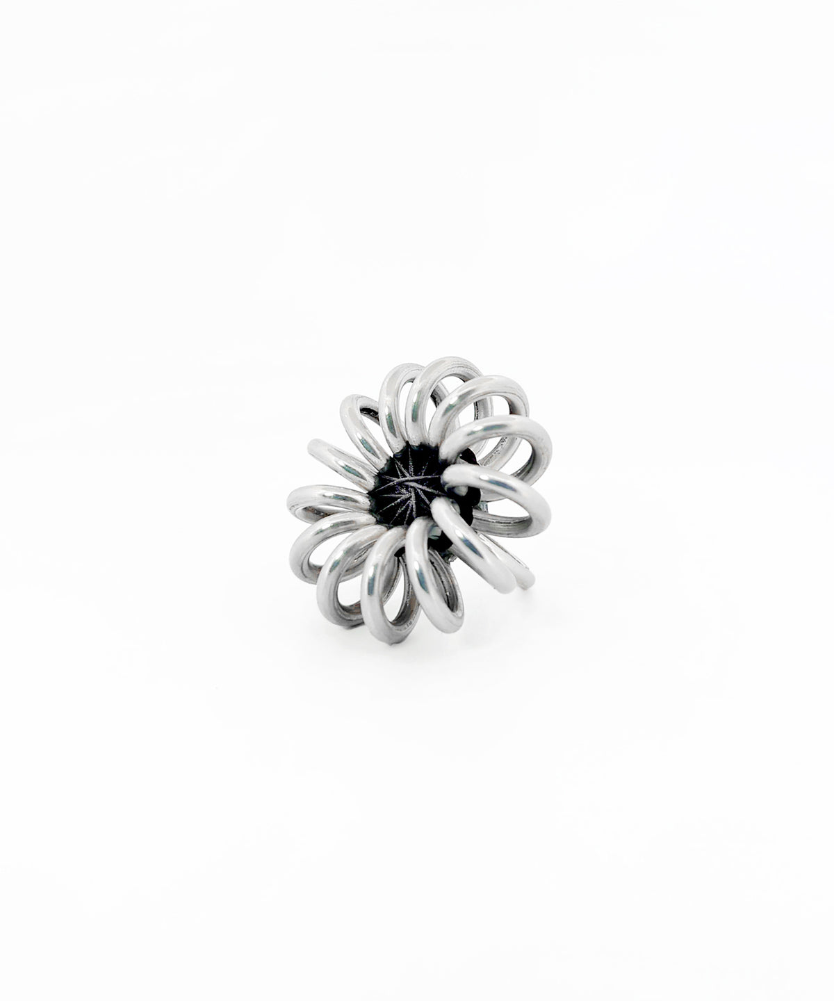 FUN FLOWER ring 【Black】