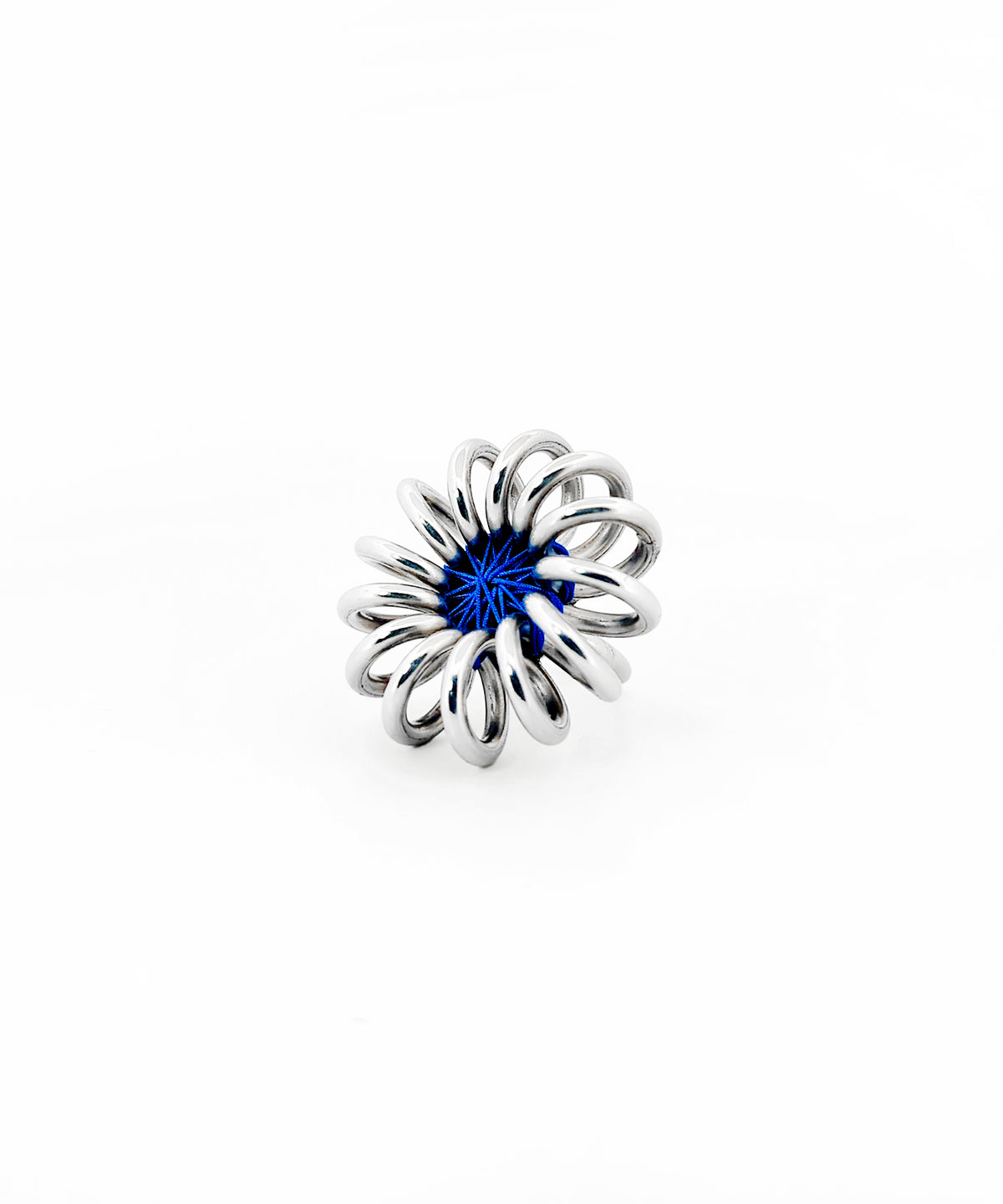 FUN FLOWER ring 【Blue】