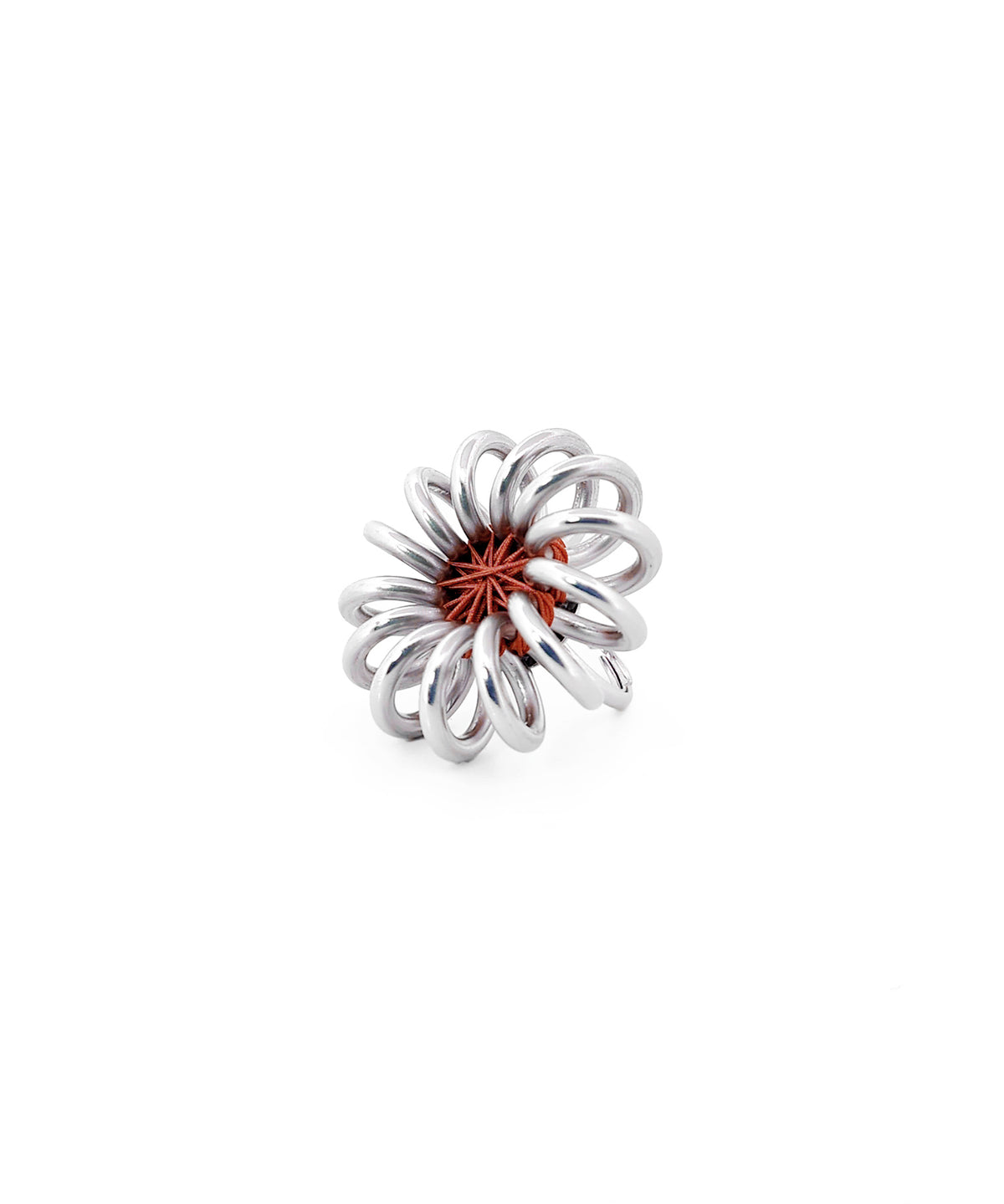 FUN FLOWER ring 【Brown】