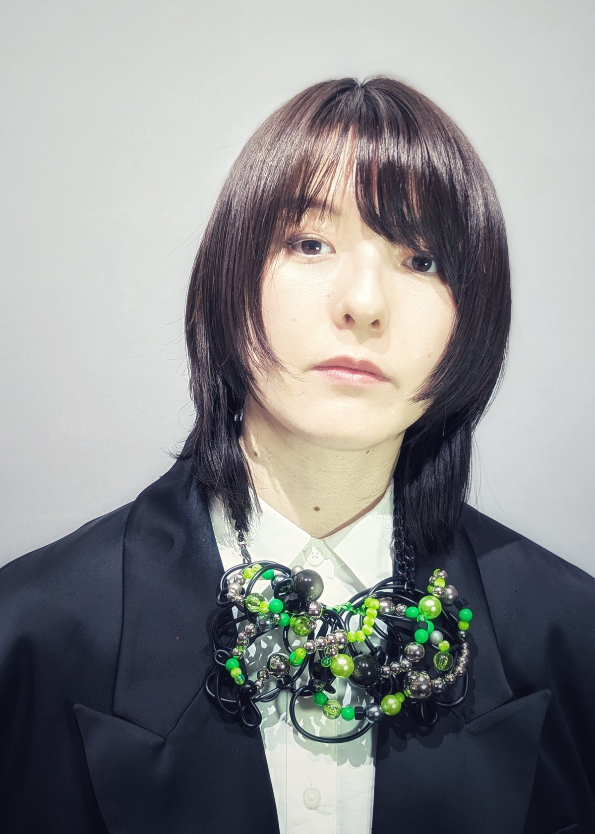 UCHU VIVID necklace 11 BK_GR