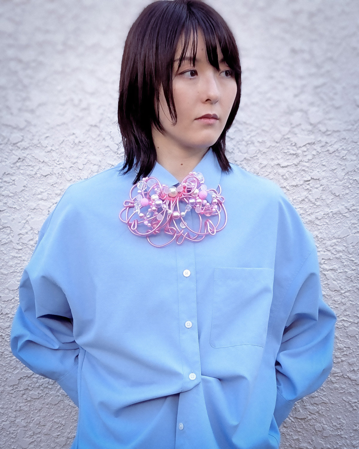 UCHU VIVID necklace 01 PK_W